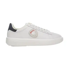 Blue S4BUCK02 Men's Lace-up Sneakers White.