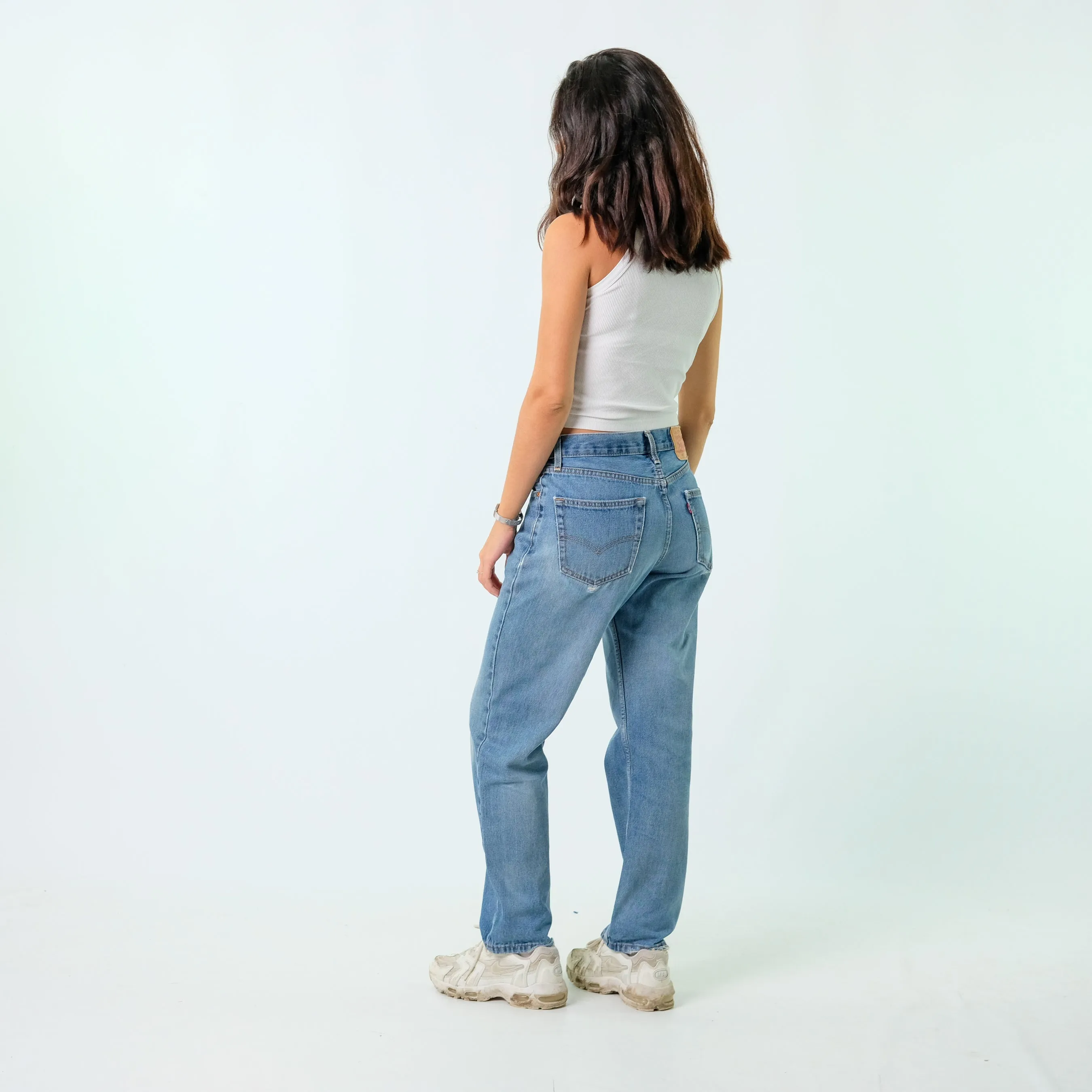 Blue 90s Levi's Denim Jeans Baggy Pants (28x30)