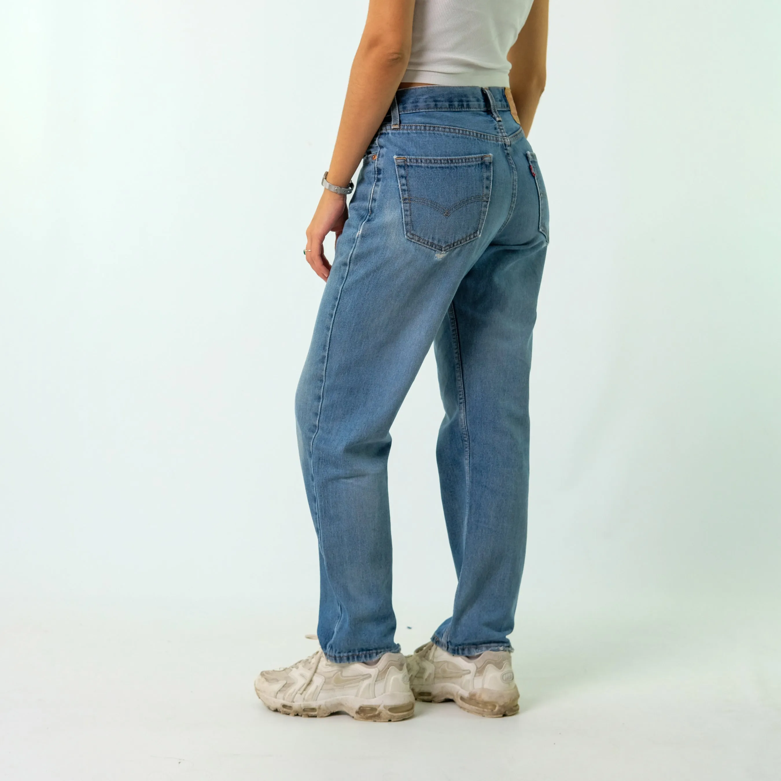 Blue 90s Levi's Denim Jeans Baggy Pants (28x30)