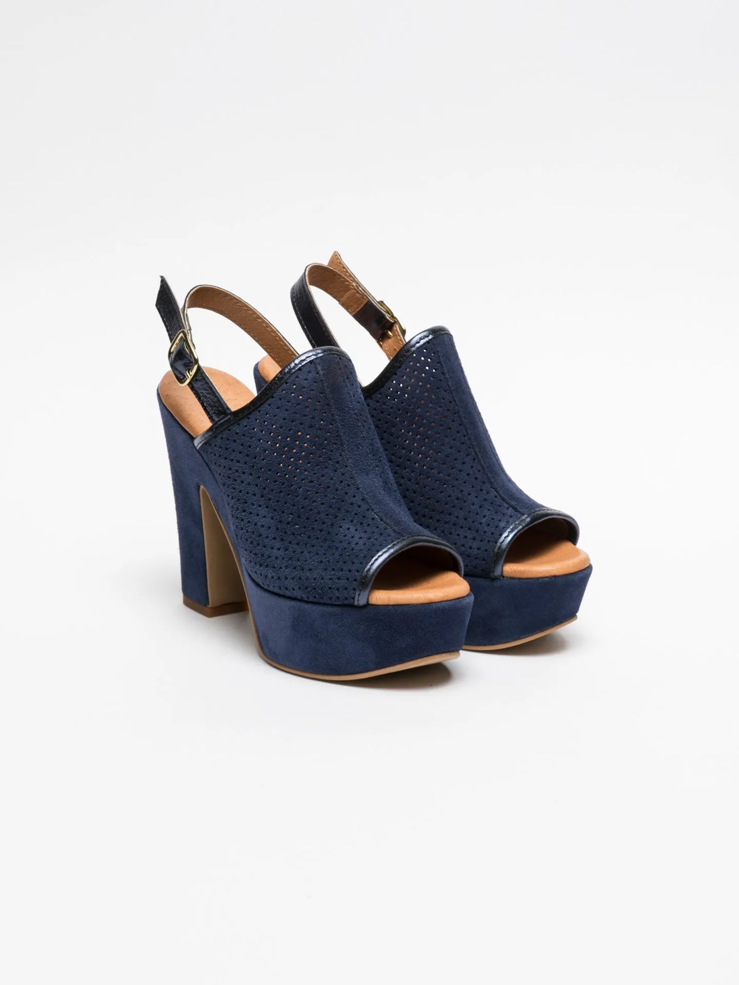 Blue Platform Mules