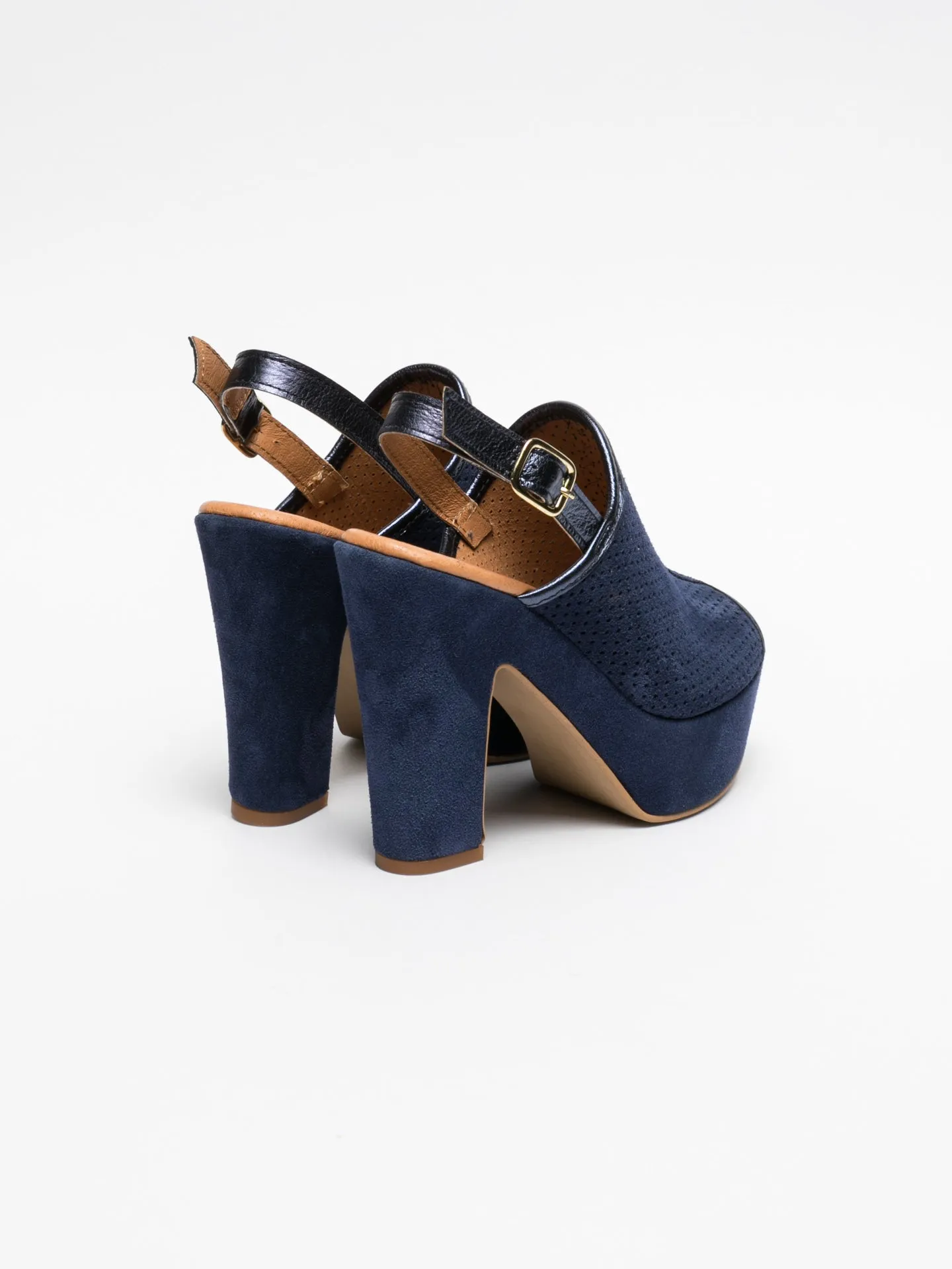 Blue Platform Mules