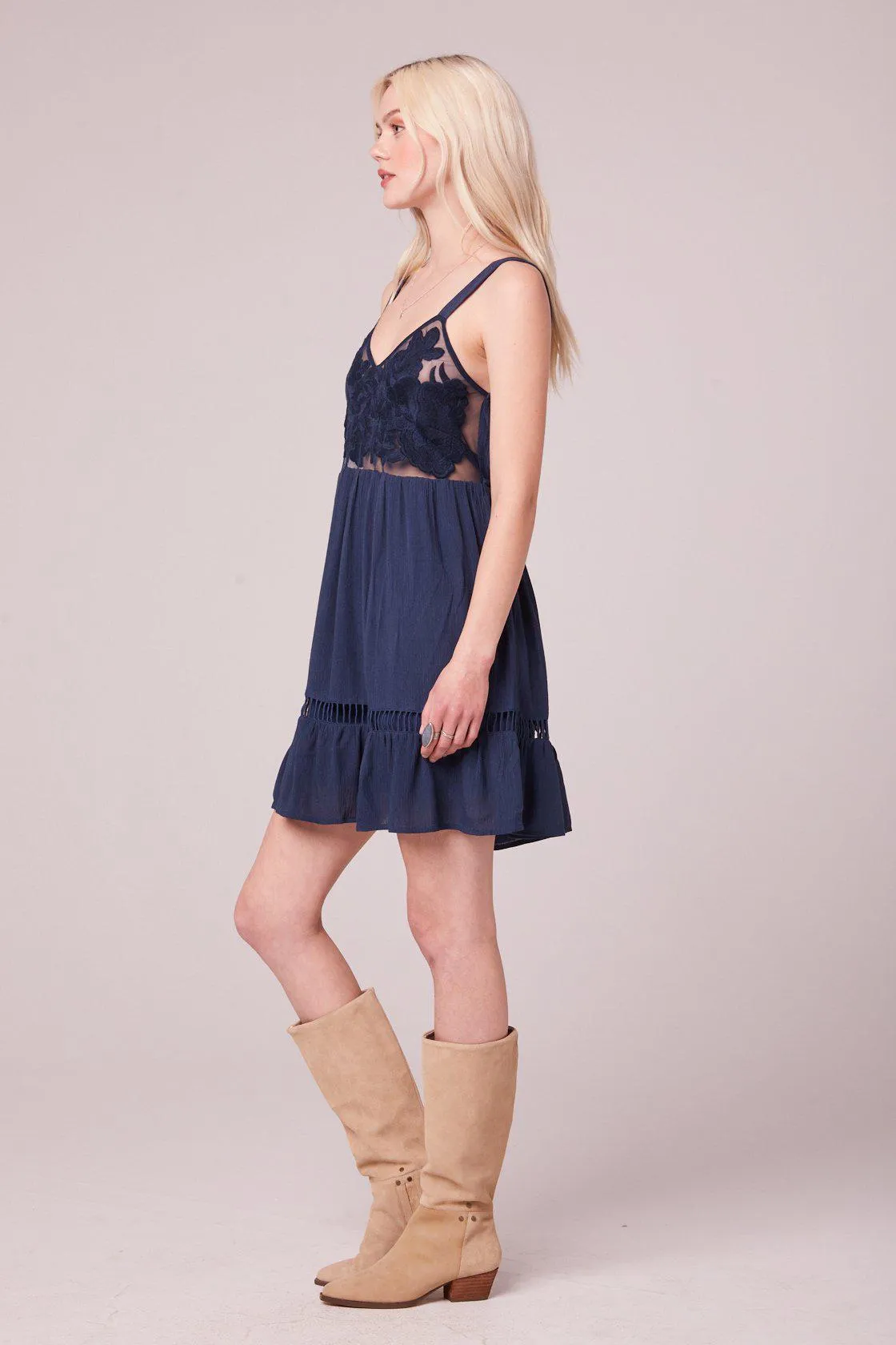 B.O.G Collective Lecce Dress in Navy