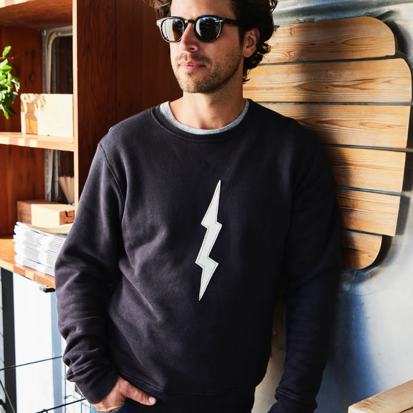 Bolt Sweatshirt - Black