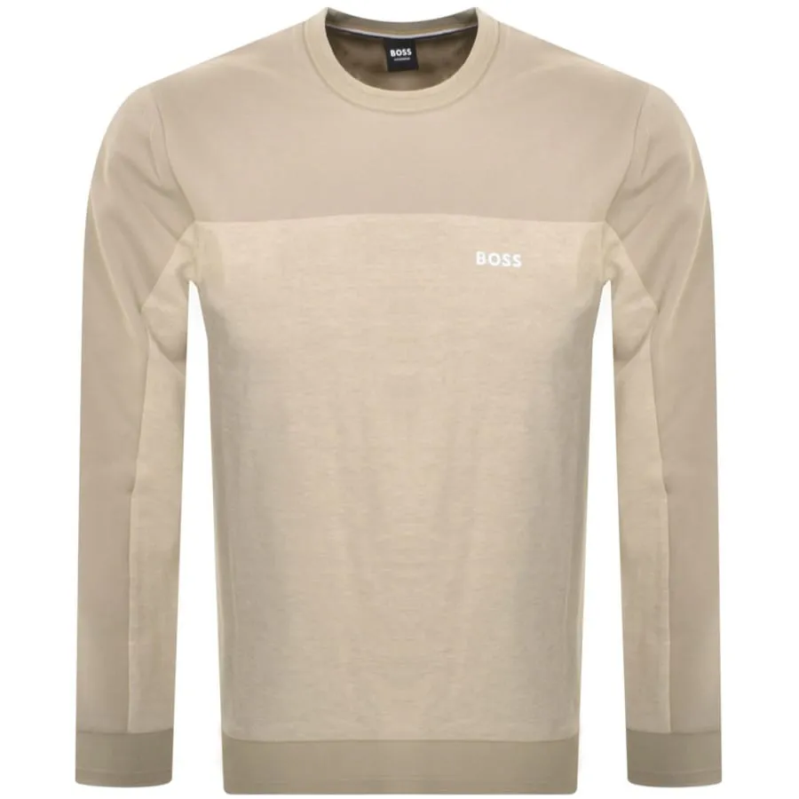 BOSS Sweatshirt Beige