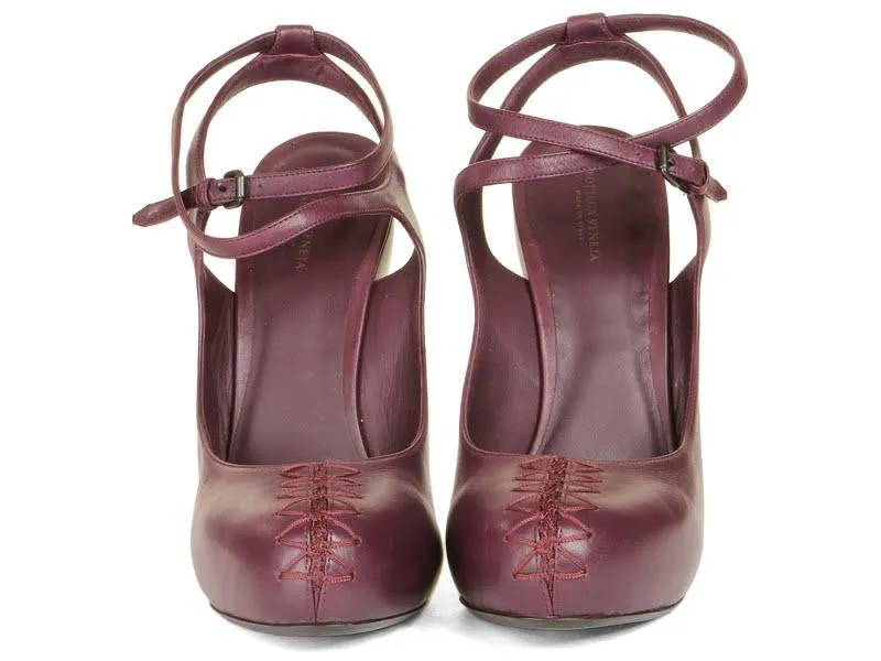 Bottega Veneta Boysenberry Wedge Platform