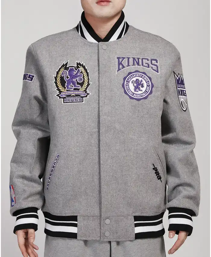 Brandon Sacramento Kings William Jacket in Wool