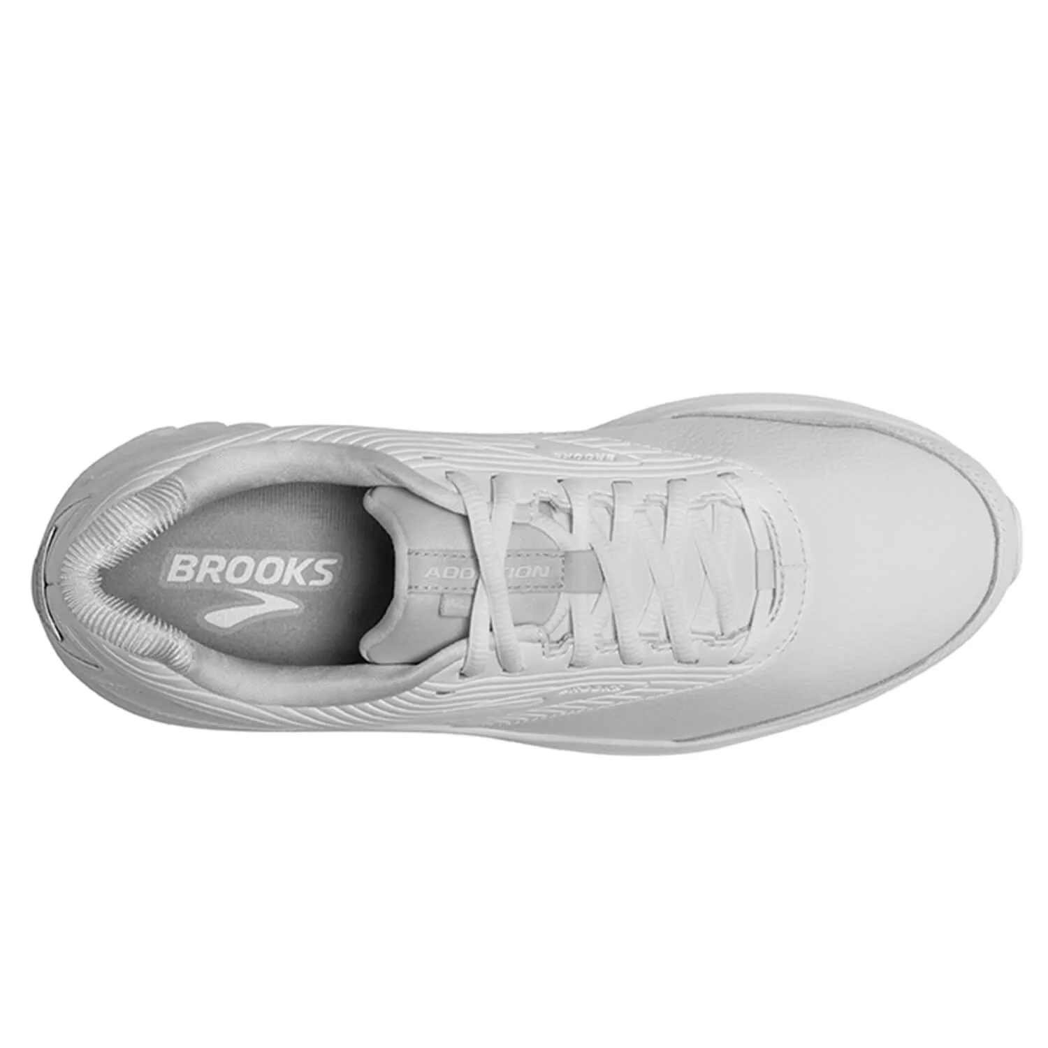 Brooks Addiction Walker 2 White Men's Walking Shoes.