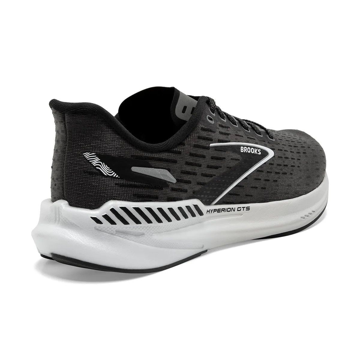 Brooks Hyperion GTS Womens Running Shoes - Gunmetal/Black/White