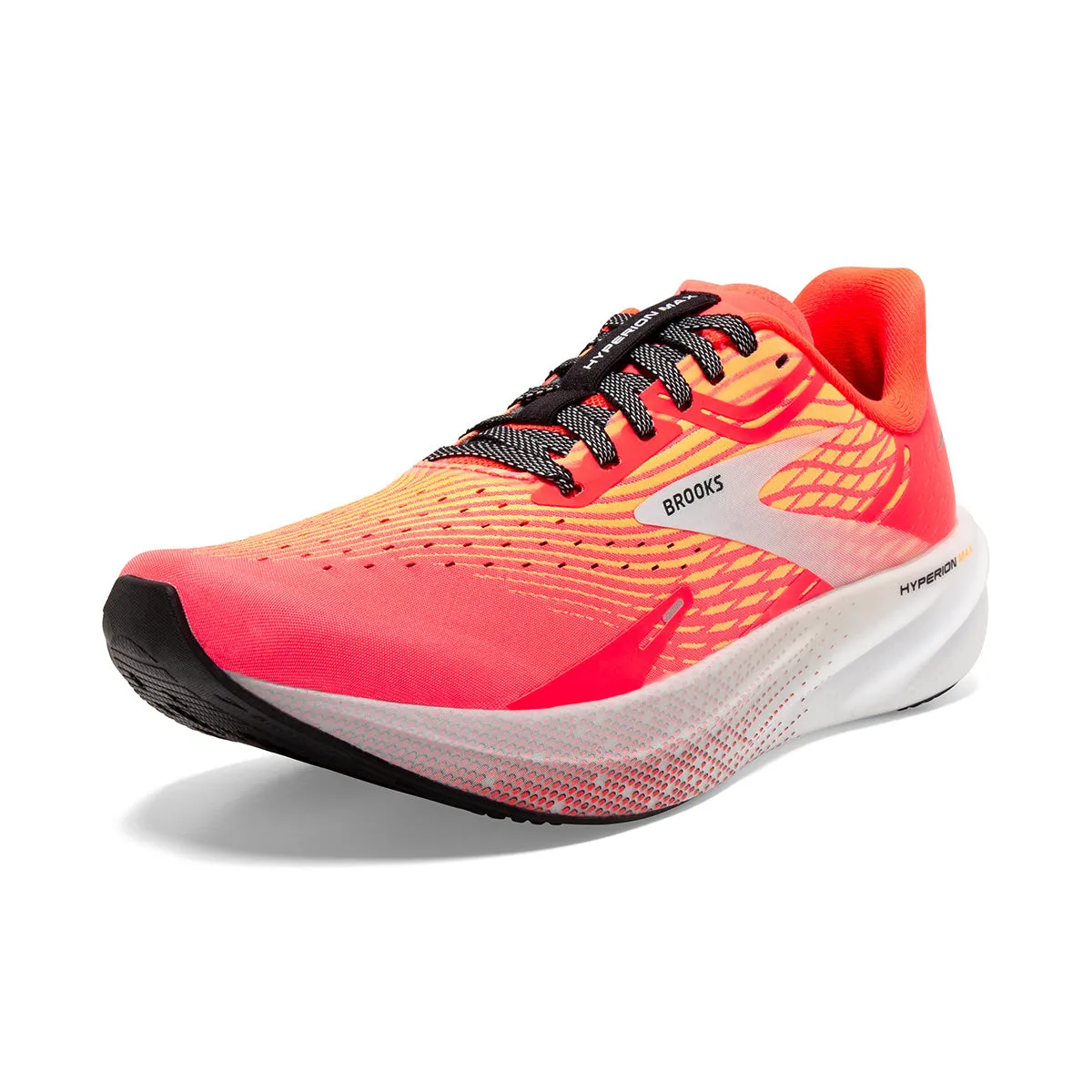 Brooks Hyperion Max Women's Running Shoes | Fiery Coral/Orange Pop/Blue