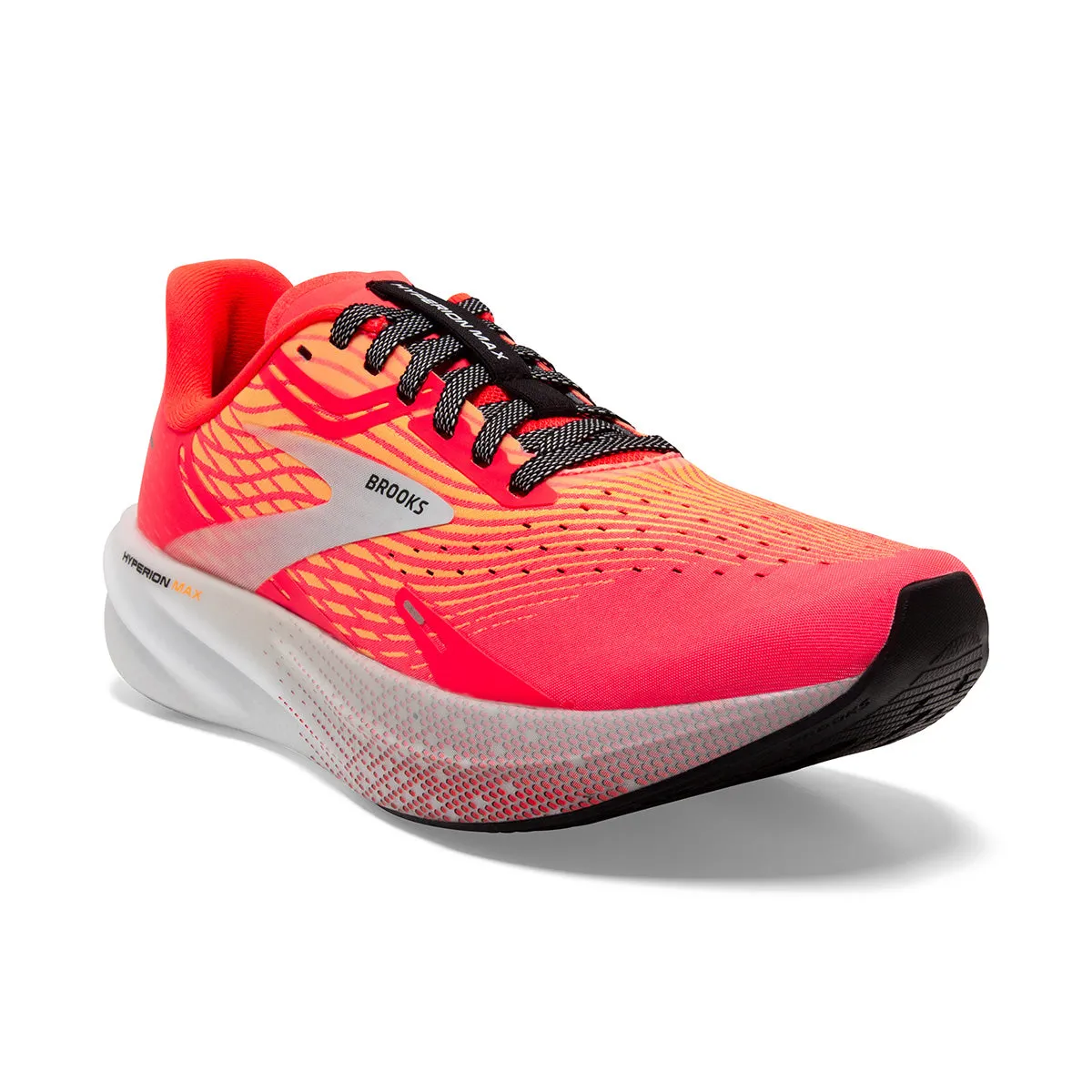 Brooks Hyperion Max Women's Running Shoes | Fiery Coral/Orange Pop/Blue