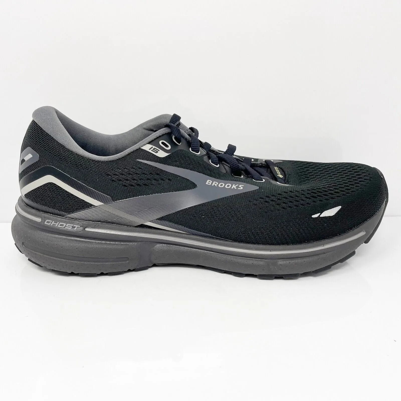 Brooks Mens Ghost 15 GTX 1103941D022 Black Running Shoes Sneakers Size 9.5 D