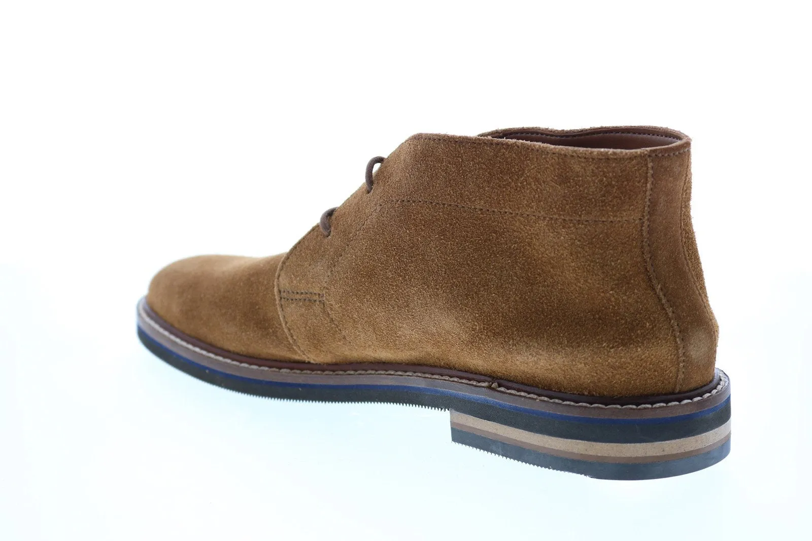 Brown Suede Lace Up Chukka Boots for Men - Bostonian Dezmin Mid 26133408