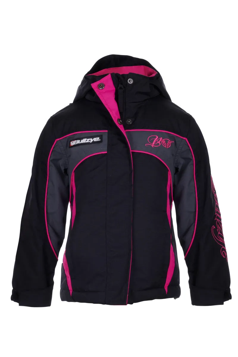 Carla Jacket Black Pink - Bullzye Girls