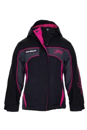 Carla Jacket Black Pink - Bullzye Girls