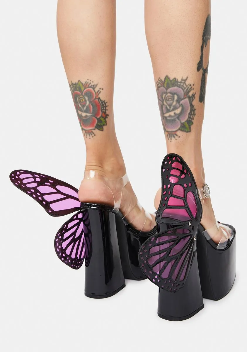 Butterfly Wing Shoes for Flying