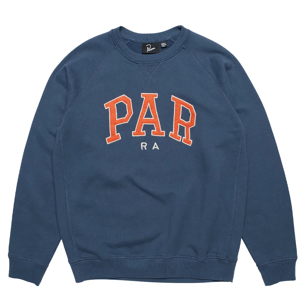 BY PARRA EDUCATIONAL CREW NECK SWEATSHIRT // BLUE