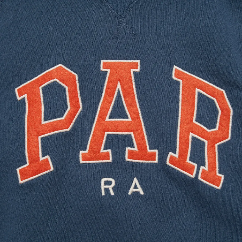 BY PARRA EDUCATIONAL CREW NECK SWEATSHIRT // BLUE