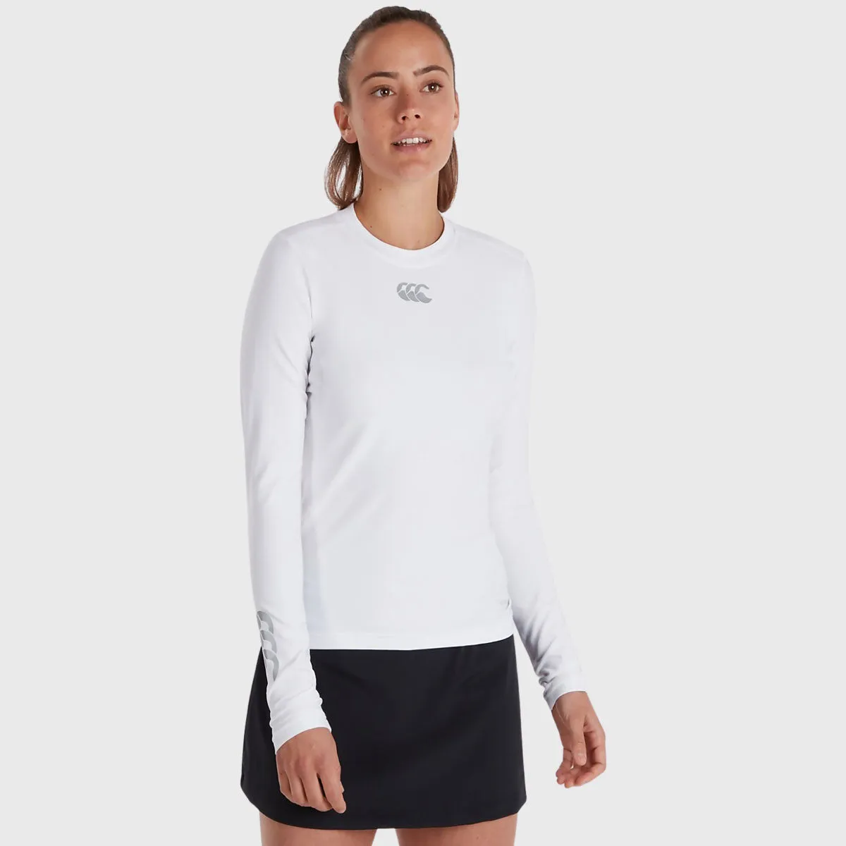 Canterbury Women's Thermoreg Baselayer Long Sleeve White