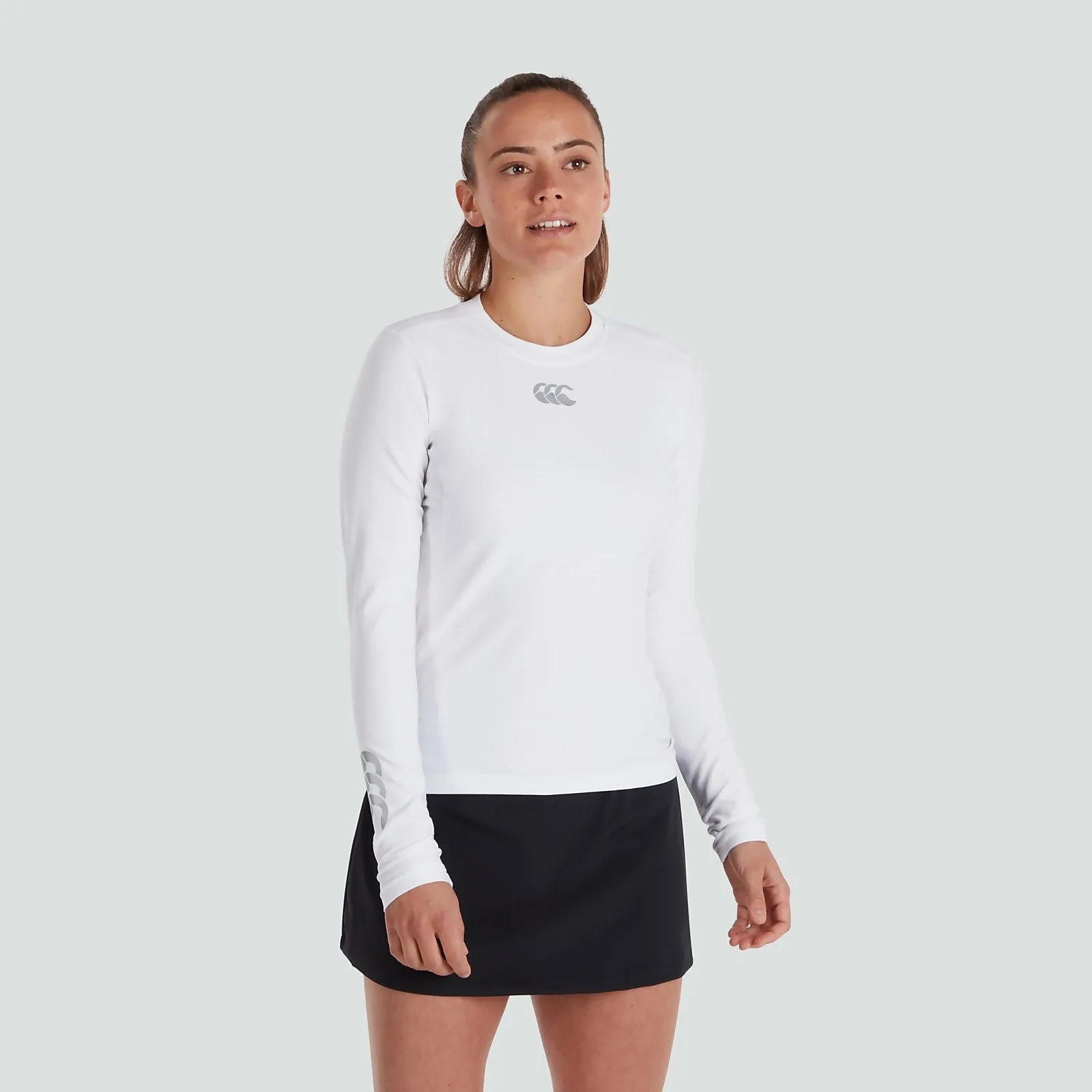 Canterbury Women's Thermoreg Baselayer Long Sleeve White