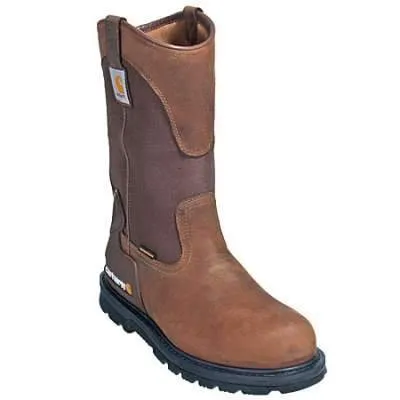 Carhartt Boots: Men's CMP1200 Bison Steel Toe Waterproof Wellington Boots