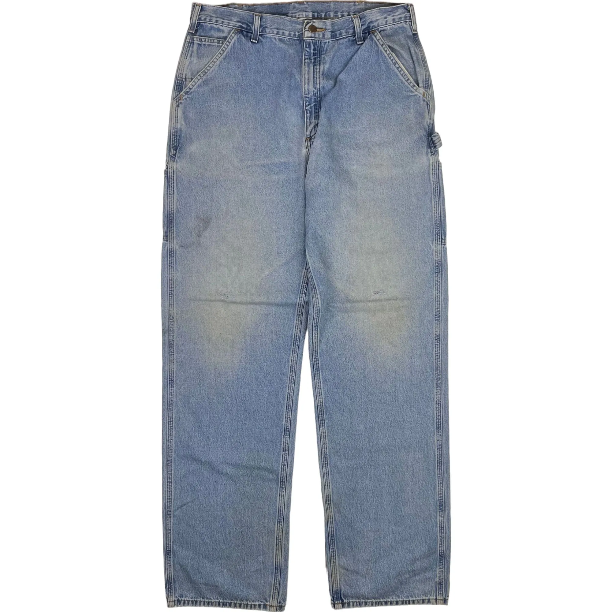 Carhartt Carpenter Denim Workwear Jeans Blue