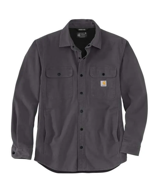 Carhartt Neil Rugged Flex Relaxed Fit Canvas Fleece-Lined Shirt Jac - Google search result: Carhartt Neil Shirt Jac.