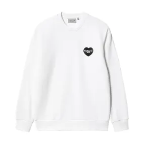 Carhartt WIP Heart Bandana Sweatshirt White/Black - Shop Now