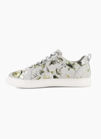 Cassini Womens Moscow Sneakers - Green Garden