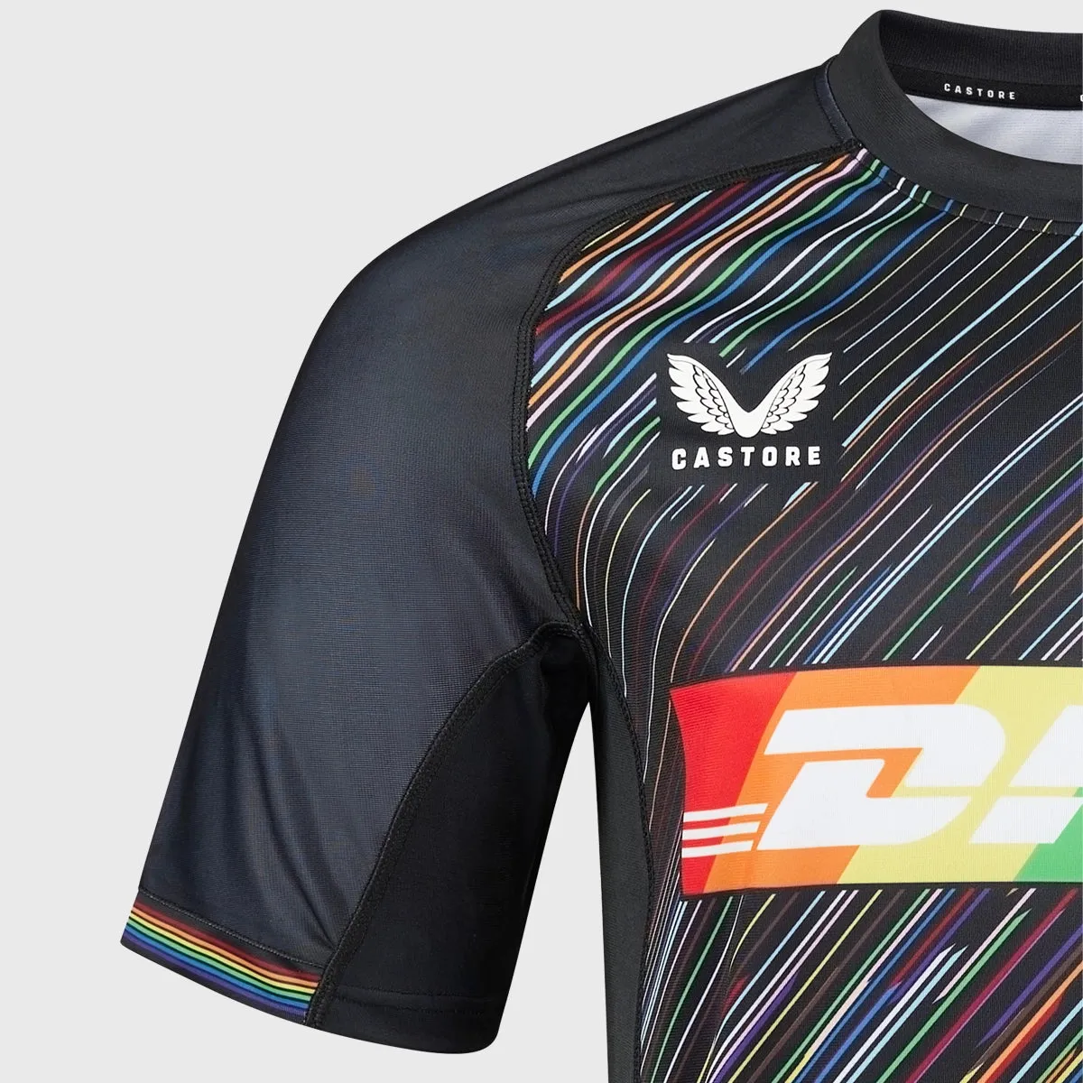 Castore Harlequins Women's LGBTQ+ Pride Replica Rugby Shirt 2023/24