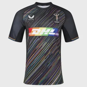 Castore Harlequins Women's LGBTQ+ Pride Replica Rugby Shirt 2023/24