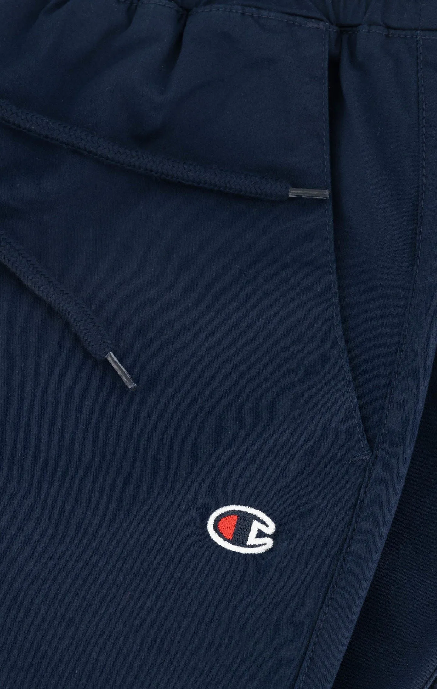 Champion Stretch Cotton Twill Cuffed Trousers - Navy