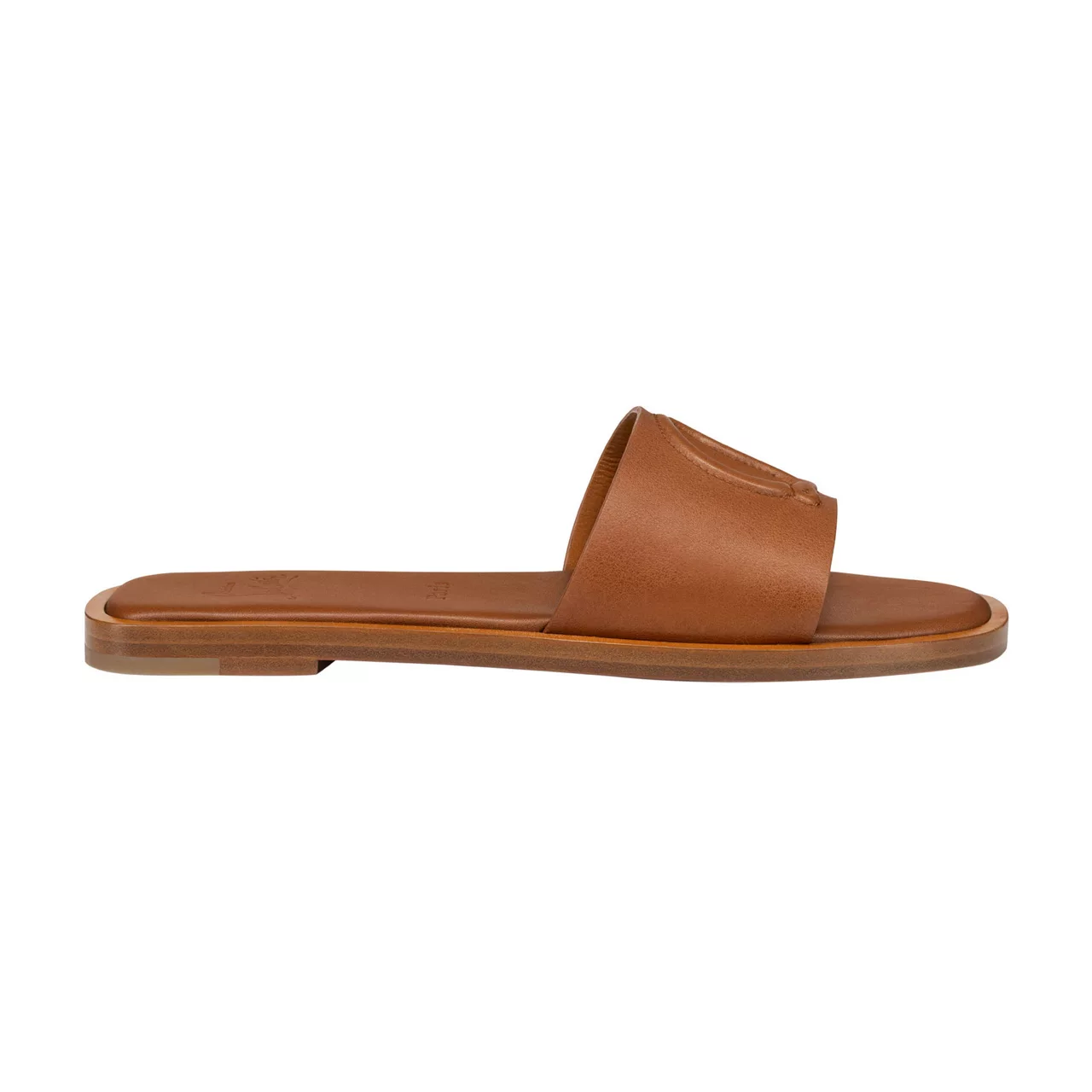 CHRISTIAN LOUBOUTIN CL Leather Mules - Brown