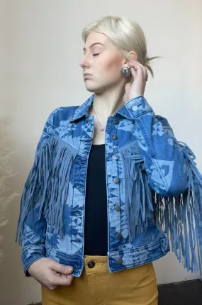 Christina Boho Fringe Jacket - Women's Trendy Outerwear