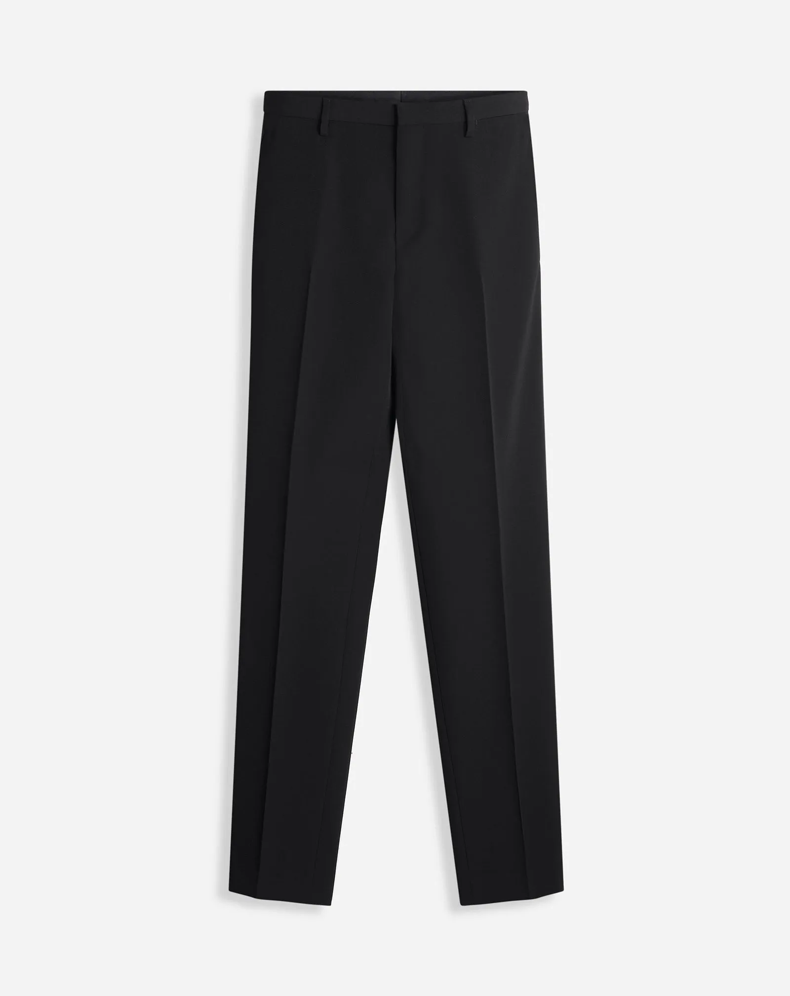 CIGARETTE TROUSERS WITH SATIN SIDE BANDS