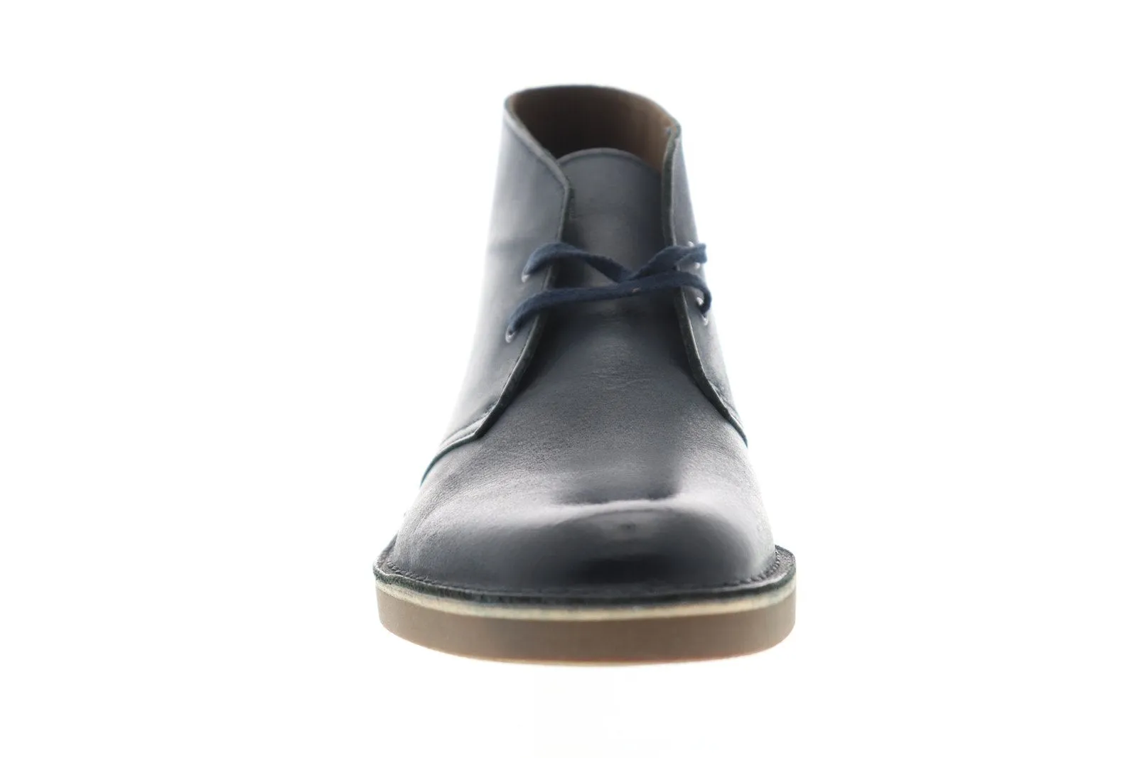 Clarks Blue Leather Chukka Boots for Men