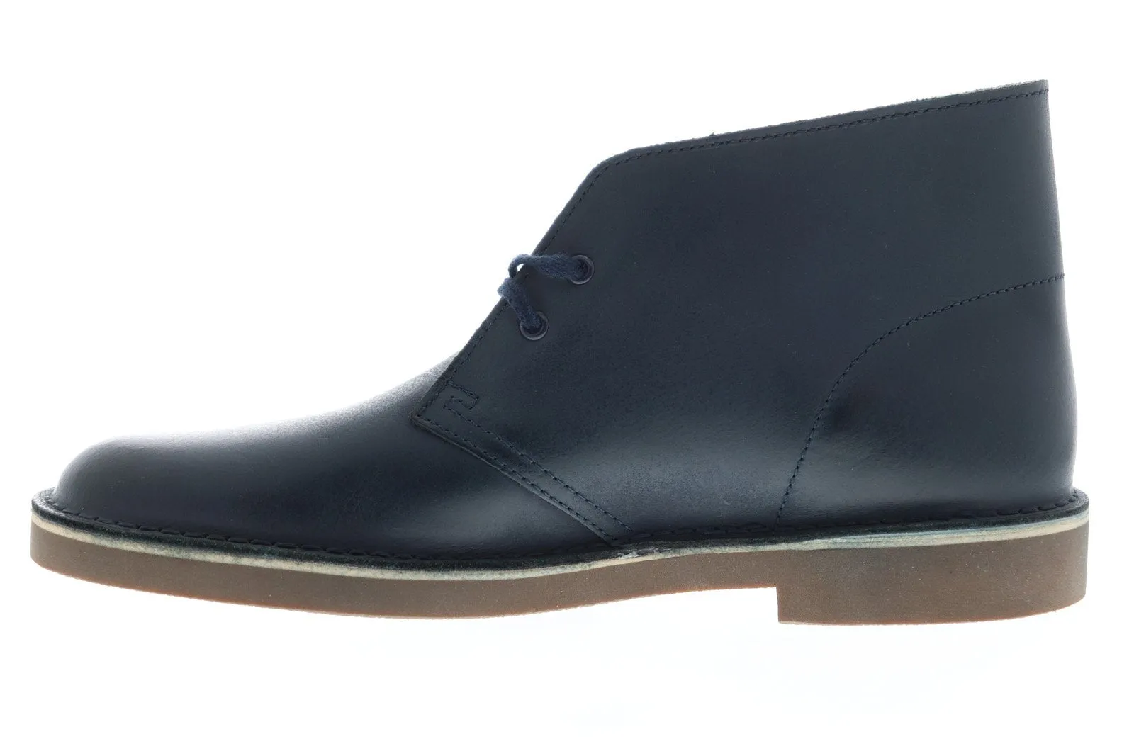 Clarks Blue Leather Chukka Boots for Men