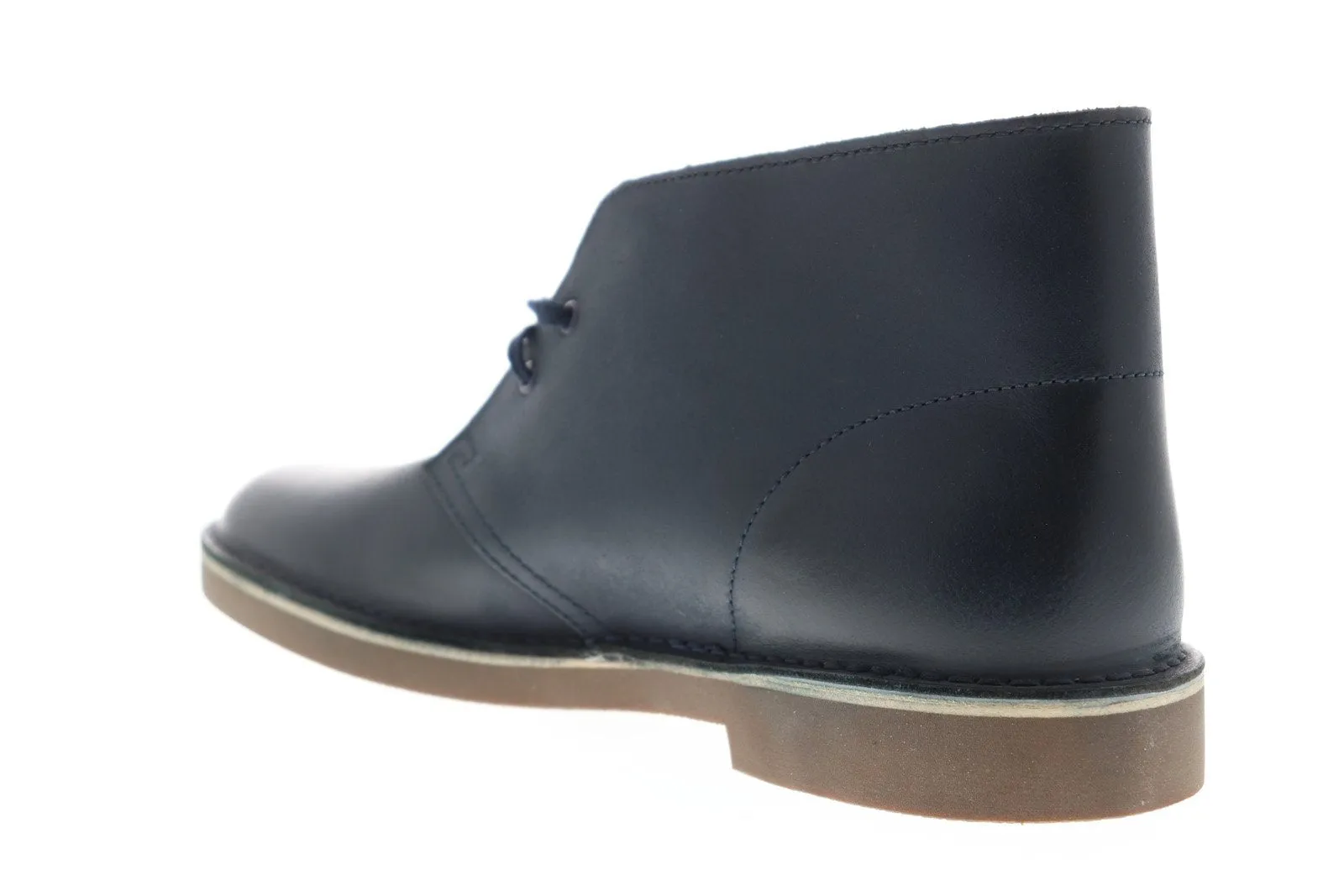 Clarks Blue Leather Chukka Boots for Men