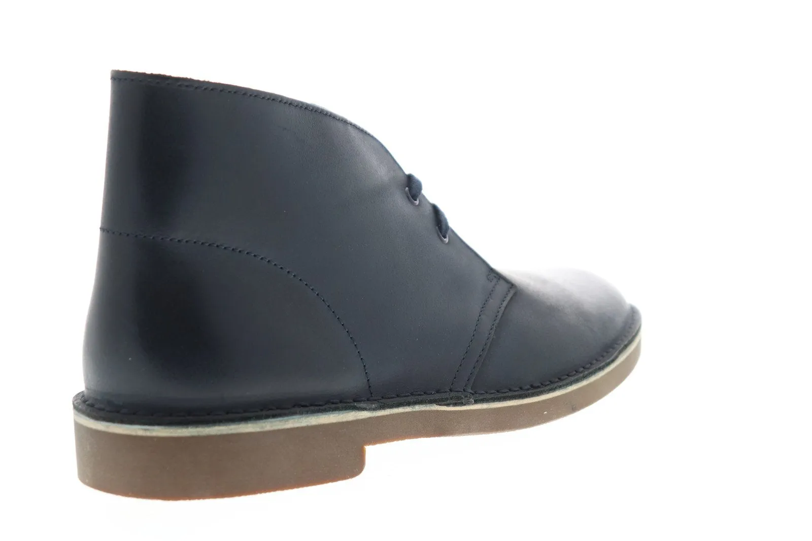 Clarks Blue Leather Chukka Boots for Men