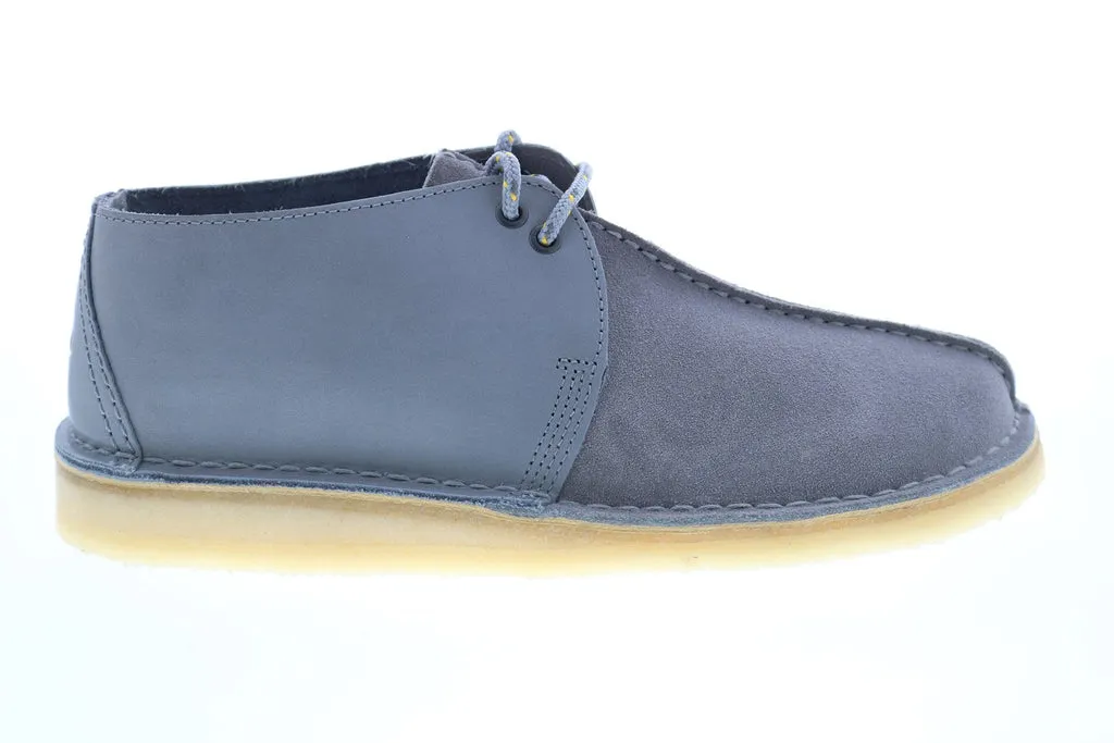 Clarks Blue Suede Chukka Boots for Men