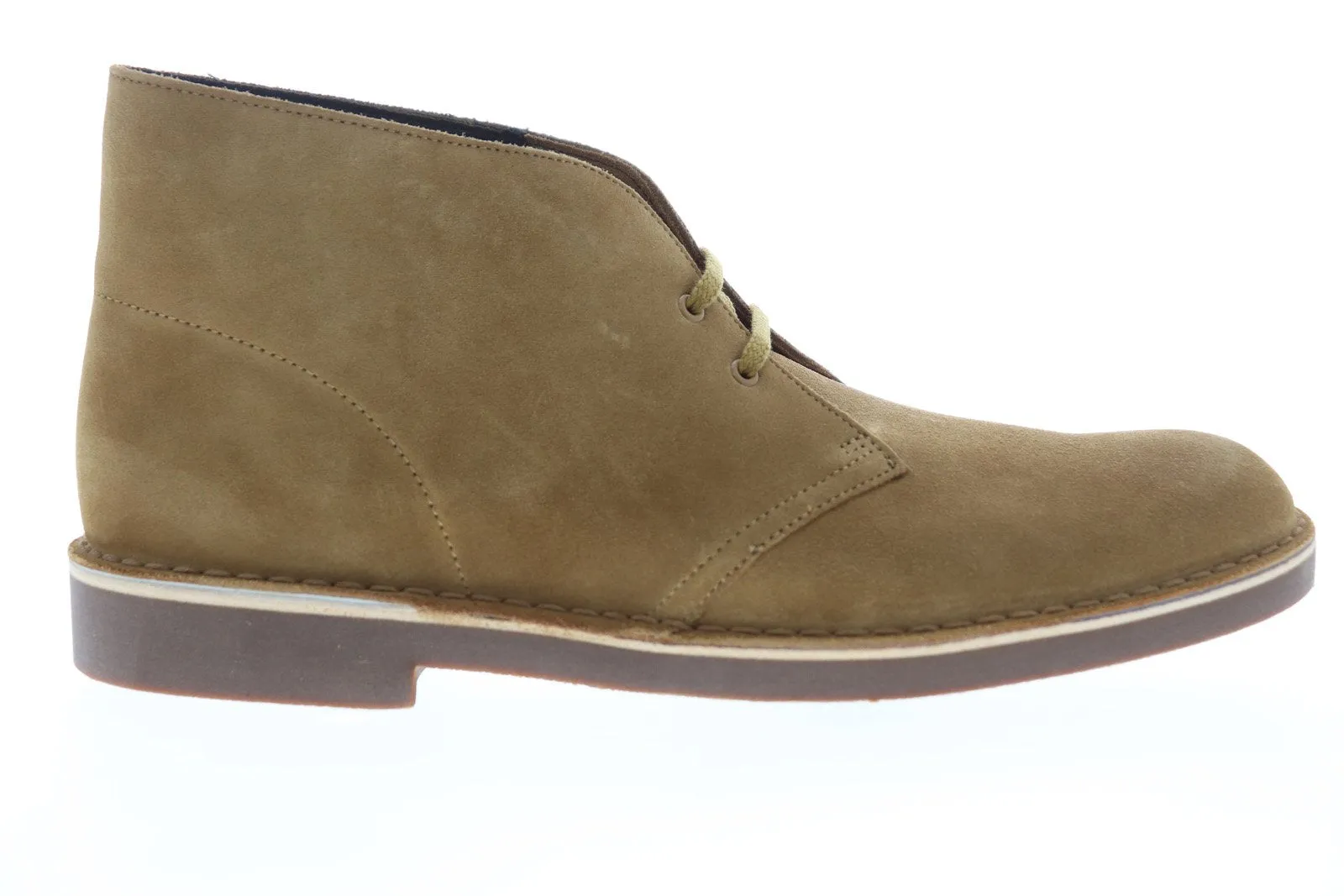 Clarks Bushacre 2 Men's Brown Suede Chukka Boots - Lace Up Style