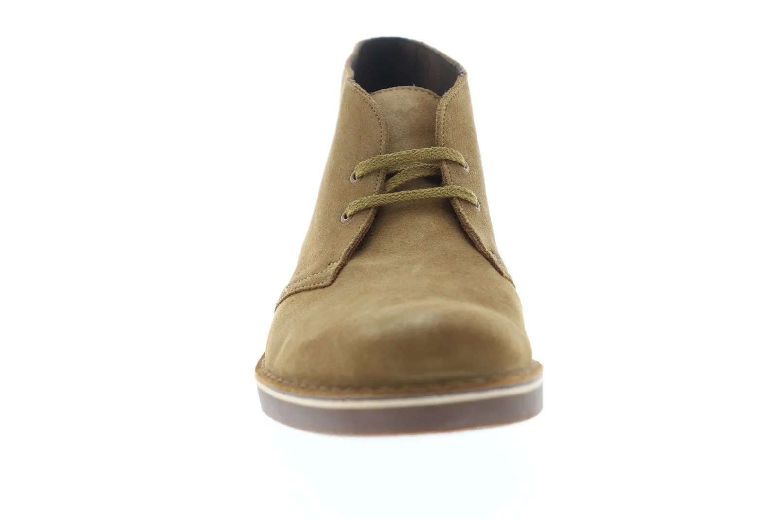 Clarks Bushacre 2 Men's Brown Suede Chukka Boots - Lace Up Style