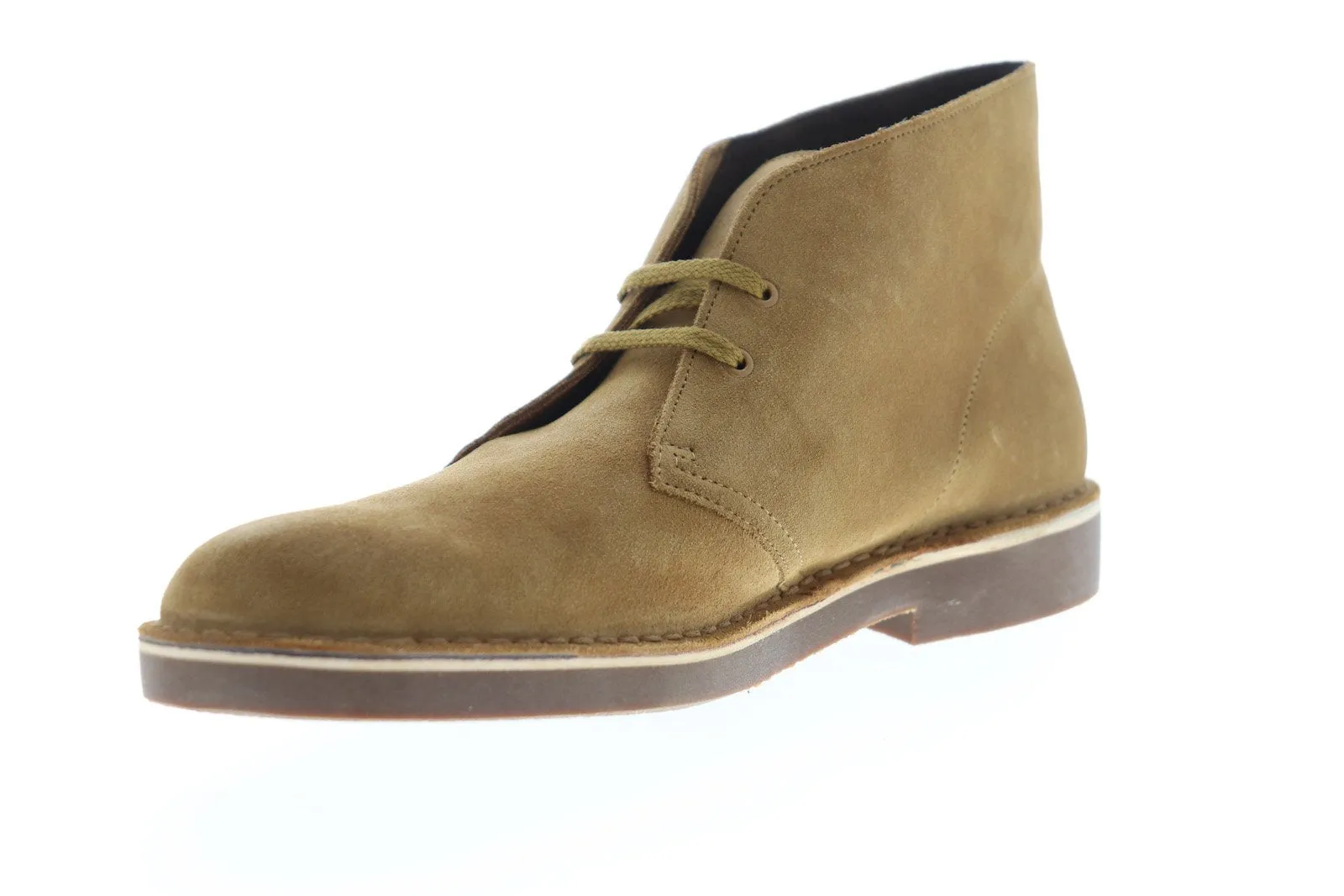 Clarks Bushacre 2 Men's Brown Suede Chukka Boots - Lace Up Style