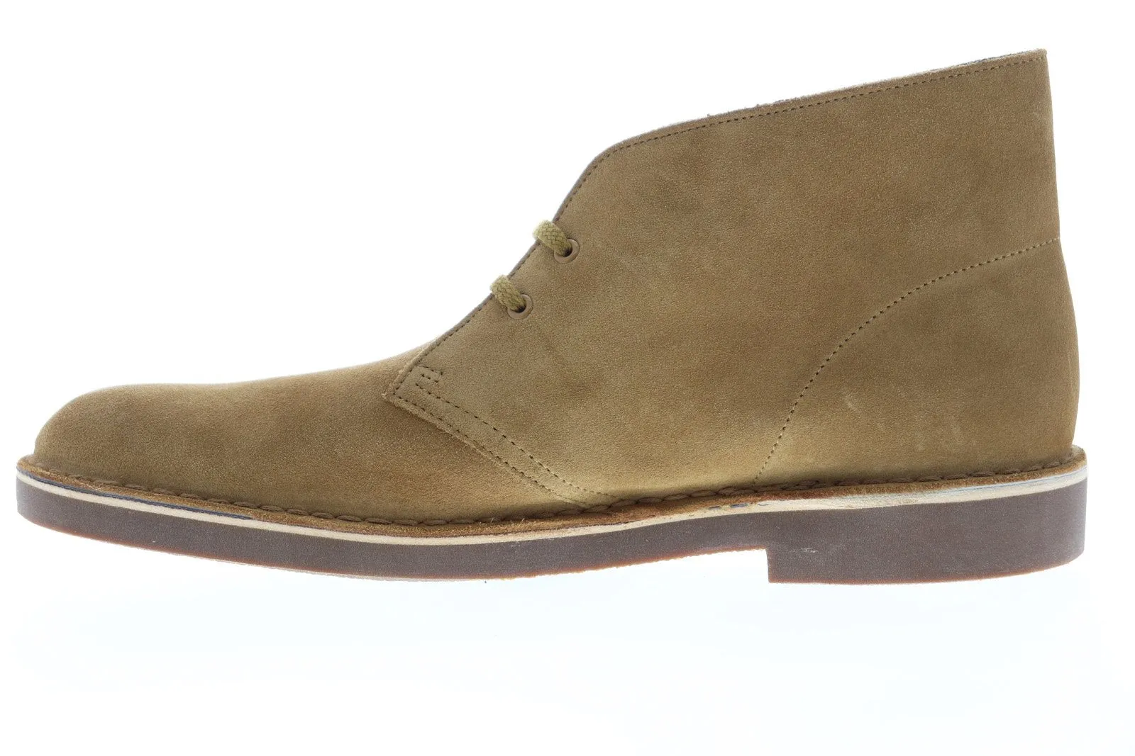 Clarks Bushacre 2 Men's Brown Suede Chukka Boots - Lace Up Style