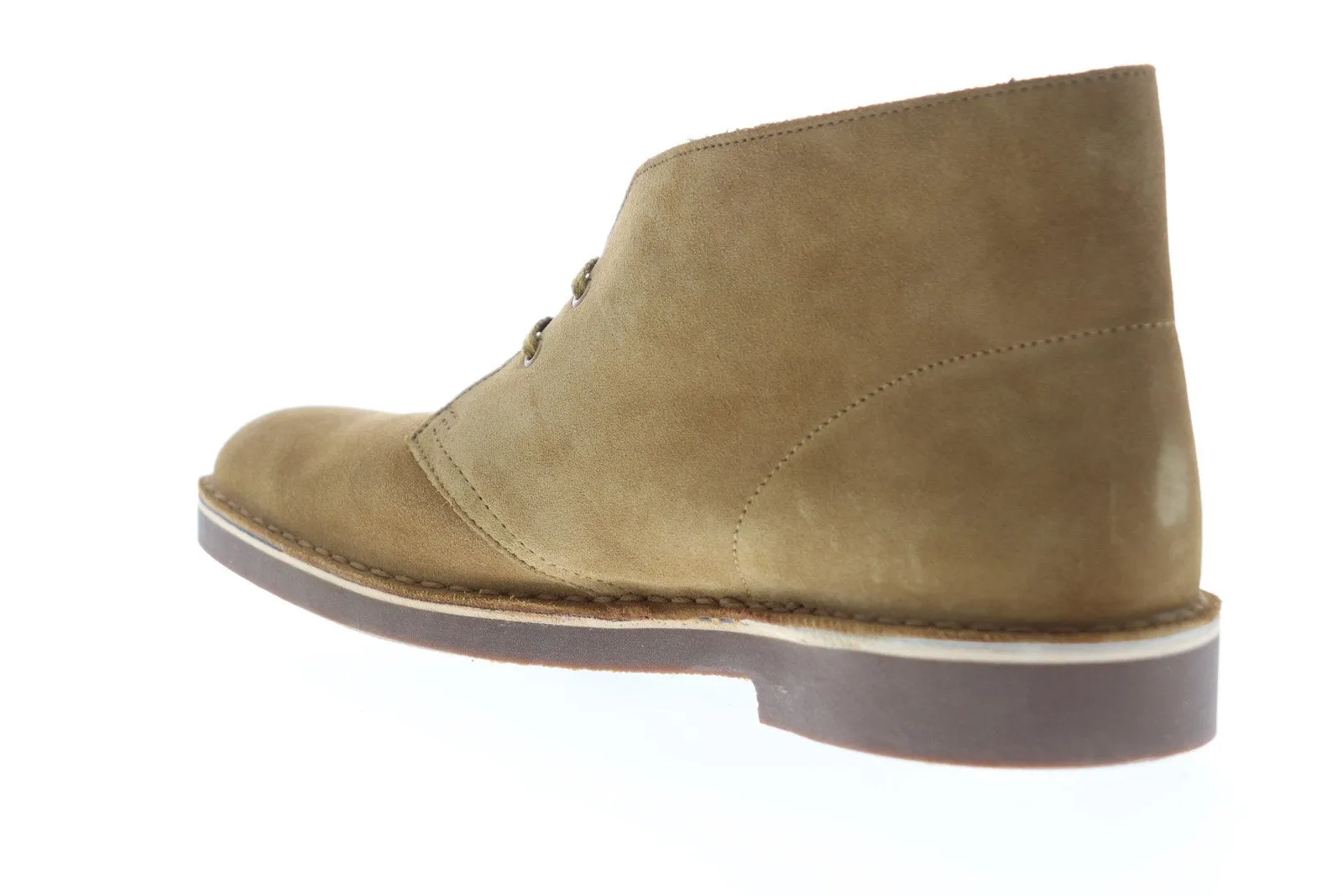 Clarks Bushacre 2 Men's Brown Suede Chukka Boots - Lace Up Style