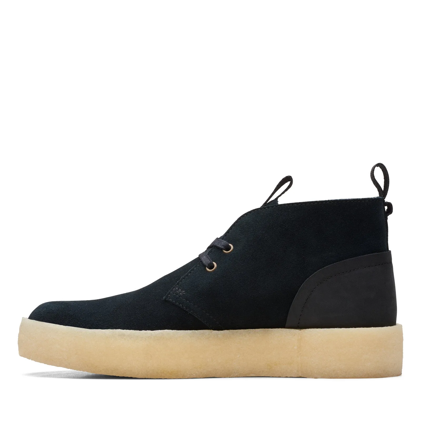 Clarks Desert Cup Men's Black Suede Chukka Boots