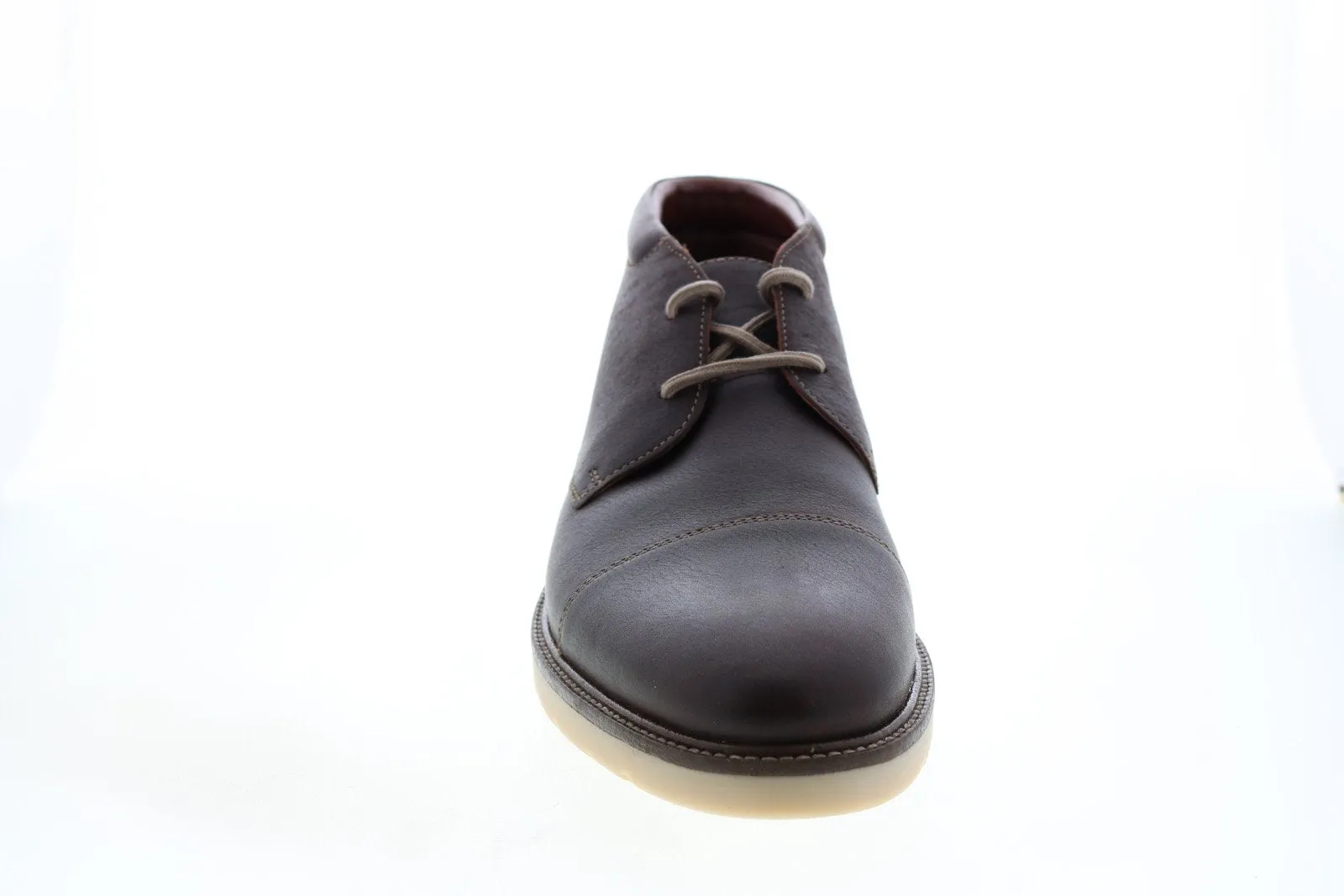 Clarks Grandin Top Men's Brown Leather Chukka Boots758结果