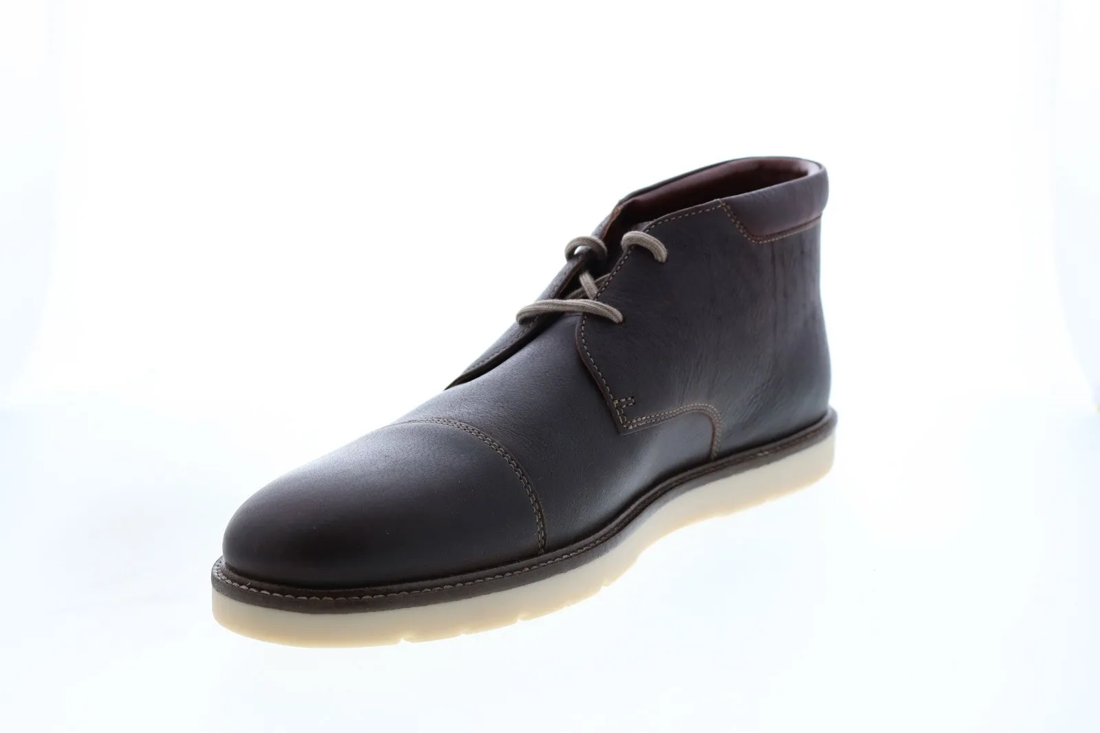 Clarks Grandin Top Men's Brown Leather Chukka Boots758结果