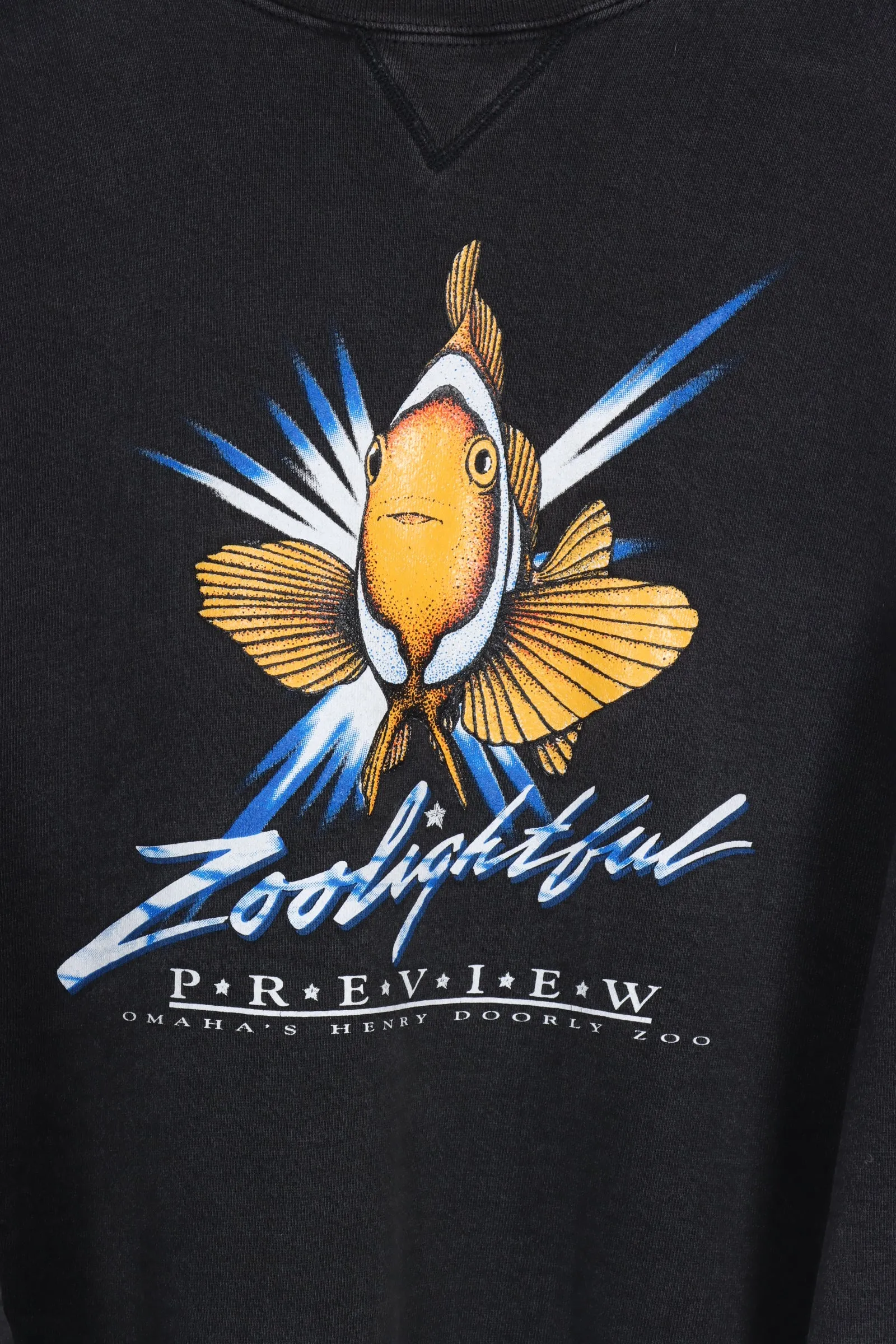 Clown Fish Zoolightful Preview Black Hoodie (Extra Large to Extra Extra Large)