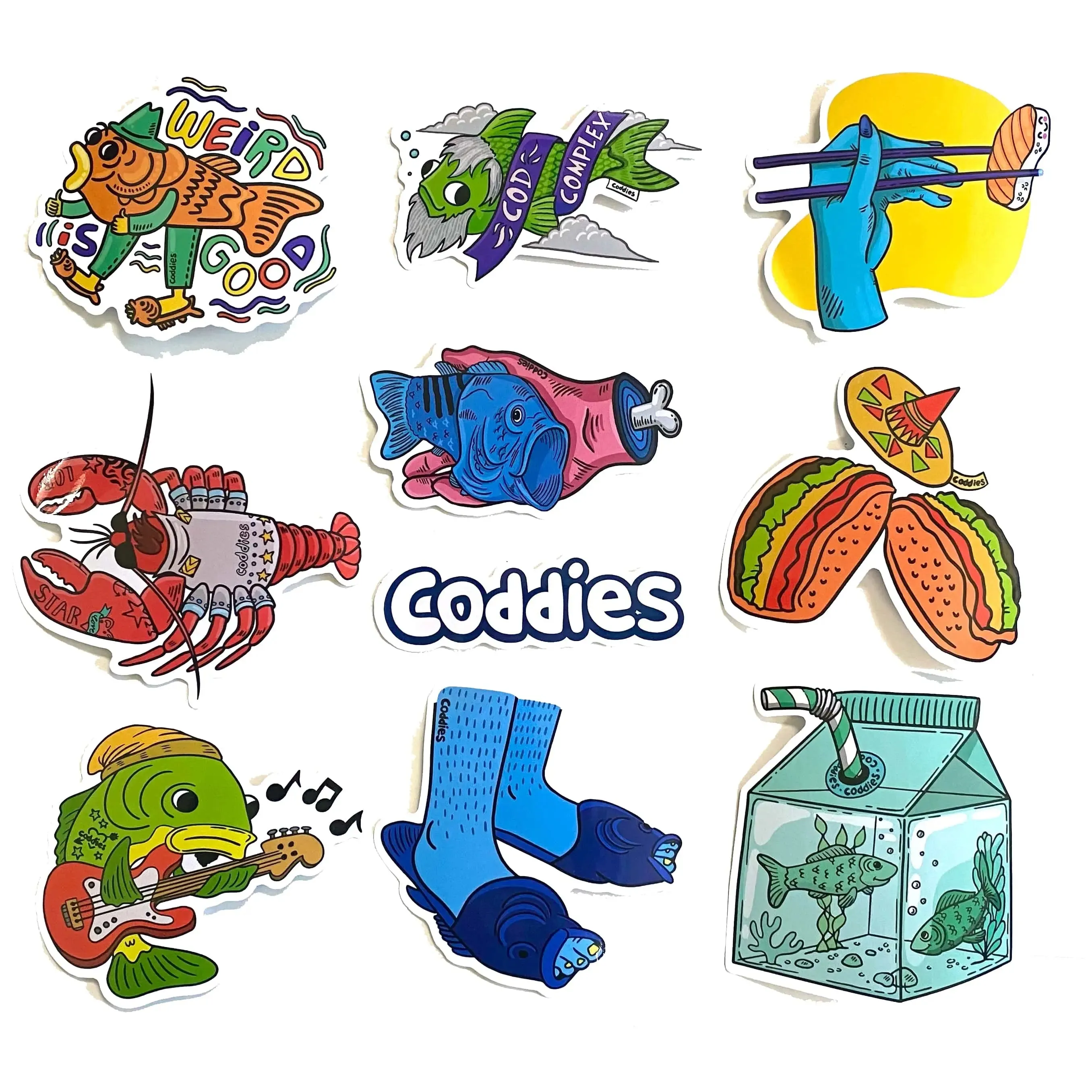 Coddies Sticker Collection