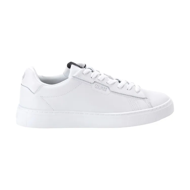 COLMAR BLANK 035 White Lace-Up Sneakers